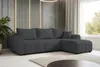 AX LIVING Canapé d'angle avec fonction sommeil Malatya L Voir les images du produit 1