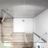 120x90x195cm Duschkabine Eckeinstieg Duschkabine  Drehtür Produktbild-Vorschau 5