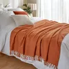 Atmosphera Plaid - terracotta - 230 x 250 cm - Baumwolle - Produktbild-Vorschau 7