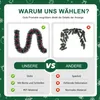 YARDIN Guirlande artificielle avec 28 noeuds verts, Voir les images du produit 4