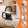 Barrière de lit adulte antichute avec 2 mains courantes & Voir les images du produit 3