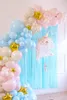 Palloncini Strong 43cm, rosa pallido pastello (1 confezione Anteprima dell’immagine prodotto 3