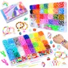 Loom-Bänder Set 5000+ Stück mit Webrahmen, DIY Produktbild-Vorschau 1