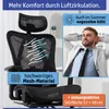 AMBINESS Bürostuhl Schreibtischstuhl | verstellbare Produktbild-Vorschau 6