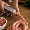 Manuelle DIY-Wurstpresse aus Edelstahl mit 3 Spülaufsätzen für verschiedene Würste Podgląd zdjęcia produktu