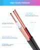A diagram showing the internal structure of a cable with labels and descriptions of its components. Produktbild-Vorschau