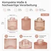 Vase Tonja 3er Set Hellrosa Glasvasen lackiert Produktbild-Vorschau 6