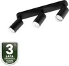LED Spot plafonnier 3x GU10 IP44 ADERO Noir Lumiled Voir les images du produit 9