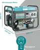 4500 W Gas- u. Benzin-Generator Stromaggregat Stromerzeuger Produktbild-Vorschau 8