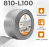 QUEST Weichsockelleiste ohne Klebeband 100x25mm, 1m, PVC Produktbild-Vorschau 2