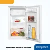Exquisit Kühlschrank KS117-3-040D weiss | Nutzinhalt: 81 L Produktbild-Vorschau 5