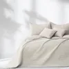 Tagesdecke Bettüberwurf  260x280 cm Creme + Hell Beige Produktbild-Vorschau 1