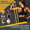 Resistance Bands Set,Fitnessbänder Widerstandsbänder 4er Produktbild-Vorschau 3