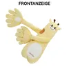 A plush giraffe toy with its arms outstretched, presented against a white background. Produktbild-Vorschau