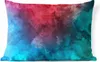 MuchoWow® Outdoor Kissen - Aquarell - Rot - Blau - Grün - Produktbild-Vorschau 1