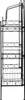 Esschert Design scaffale 3 ripiani L Anteprima dell’immagine prodotto 5