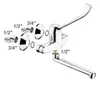 CORNAT Felitto Spültisch-Wand Einhebelmischer mit Armhebel Produktbild-Vorschau 2
