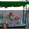 Schaukeldach für den Außenbereich, wasserdicht, für den Produktbild-Vorschau 5