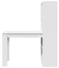 Biurko Z Półką Biały 122 X 67 X 145 Cm Materiał Podgląd zdjęcia produktu 5