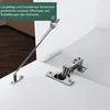 SONNI Armoires TV blanches brillantes suspendues en bois Voir les images du produit 14