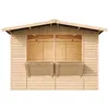 TIMBELA M150 Maison de jardin en bois, bar de marché en Voir les images du produit 6