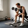 SPORTNOW Verstellbare Hantel, 7-24 kg Hantel mit Produktbild-Vorschau 2