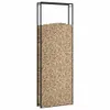 vidaXL Étagère à bois de chauffage noir mat 110x28x312 cm Voir les images du produit 12