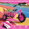 COSTWAY Kinder Dreirad, Kinderfahrrad bis 91 kg mit Produktbild-Vorschau 5