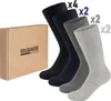 BRUBAKER 10 Paar Herrensocken in Geschenkbox - Komfort & Produktbild-Vorschau 6