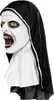 Horrornonne - Zombie Halloween Kostüm Maske Produktbild-Vorschau 2