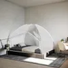 vidaXL Moskytiéra Mongolský stan 220 Mesh White 200x150x140 Náhled obrázku produktu 2