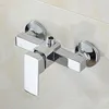 Moderne, verchromte Wand-Duscharmatur mit Warm- und Produktbild-Vorschau 3