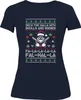 Falhalla Totenkopf Santa Ugly Sweater - Weihnachten Produktbild-Vorschau 2