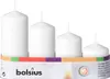 Bolsius Stupně 4ks 48mm bílé svíčky Náhled obrázku produktu 1