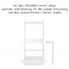 Hauck Learn N Explore, Weiß, Holz, Einfarbig, Drinnen, 40 Produktbild-Vorschau 4