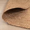 Tapis rond pour salon en jute, motif bohème ethnique, Voir les images du produit 10