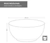sada 6 misek Waldi Bowl zelená 600ml miska na cereálie Náhled obrázku produktu 4