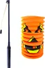 RAPPA Halloween Kürbislaterne 15 cm mit Leuchtstab 40 cm Produktbild-Vorschau 1