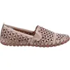 Gemini Damen Slipper Leder Mokassin floral Blumen Cutouts Produktbild-Vorschau 27