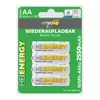 Akumulatorki HEITECH 4x AA Mignon 2550 mAh 1,2 V NiMH - Podgląd zdjęcia produktu 6