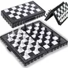 Szachy warcaby magnetyczne 2w1 podróżne mini gra planszowa Podgląd zdjęcia produktu 1