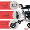 abc HOME | Rollator Leichtgewicht 7,3kg Alu | Ankipphilfe | Produktbild-Vorschau 4