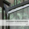 Outsunny Gewächshaus Aluminium Treibhaus 3,68m² Tomatenhaus Produktbild-Vorschau 8