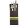 PAPSTAR Servietten-Tasche "Stripes" schwarz / limone Produktbild-Vorschau 8