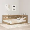 vidaXL Tête de lit de rangement, style artisanal, bois Voir les images du produit 2