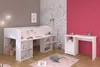 Parisot Pirouette 1 Hochbett Weiß/Grau oder Rosa 90x200 Produktbild-Vorschau 13