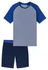 Schiesser Herren Schlafanzug kurz Gr. 54  royal Produktbild-Vorschau 7