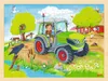 GOKI Holz Traktor Puzzle 96 Teile Produktbild-Vorschau 2