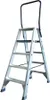 ASC Stufenstehleiter DT-5 doppelseitig 5 Stufen mit 3,26m Produktbild-Vorschau 2
