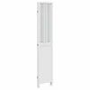 vidaXL Séparation de pièce 3 pièces blanc bois massif Voir les images du produit 5